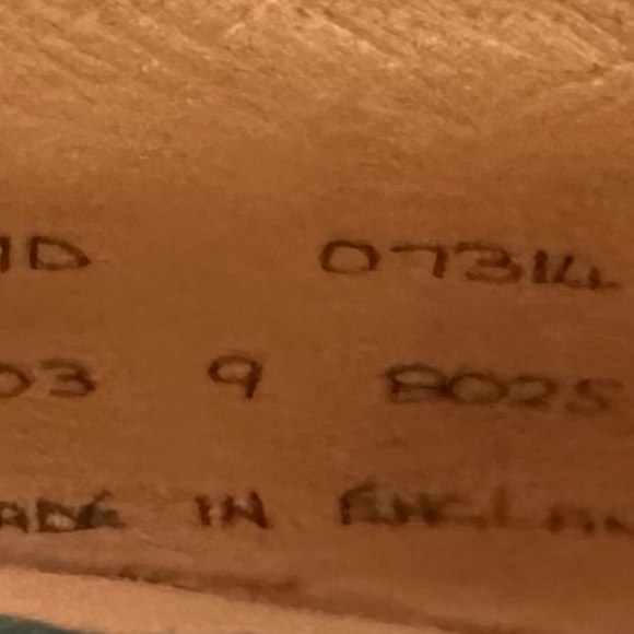 Peel & Co Brooks Brothers Chocolate Brown And off White Spectator Wingtips Sz 9 - Picture 10 of 10